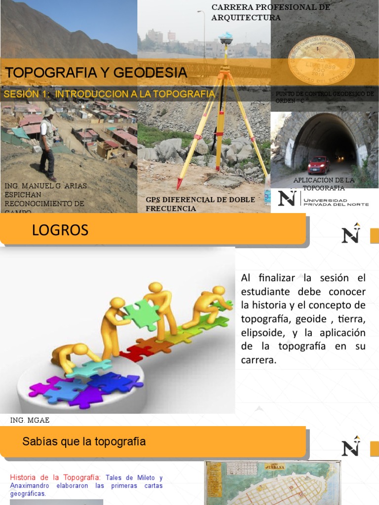 Clase 1 Topogeo | PDF | Topografía | Geodesia