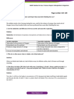 NCERT Solutions for Class 7 Science Chapter 10 Respiration in Organisms