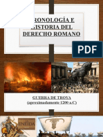 Cronología e Historia Del Derecho Romano