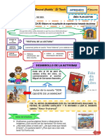 FICHA DE APRENDIZAJE No 28 - Plan Lector