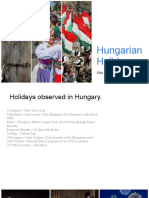 Hungarian Holidays: Atta Ul Saboor
