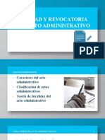 Nulidad y Revocatoria Del Acto Administrativo - Paúl Vázquez Ochoa