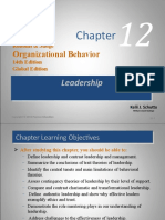 Organizational Behavior: Leadership