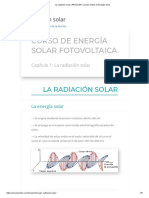 La Radiación Solar - ARSOLAR - Cursos Online de Energía Solar