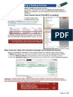 Configuring/Updating A Floating License: Step 1 (Server) : Check If Scia License Server (Flexnet) Is Installed