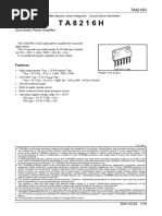 Dual Audio Power Amplifier: Features