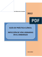 INFECCIÓN DE VÍAS URINARIAS, GUÍA DE PRÁCTICA CLÍìNICA Diciembre 11 2012