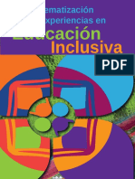 Sistematizacion de Experiencias en Educacion Inclusiva