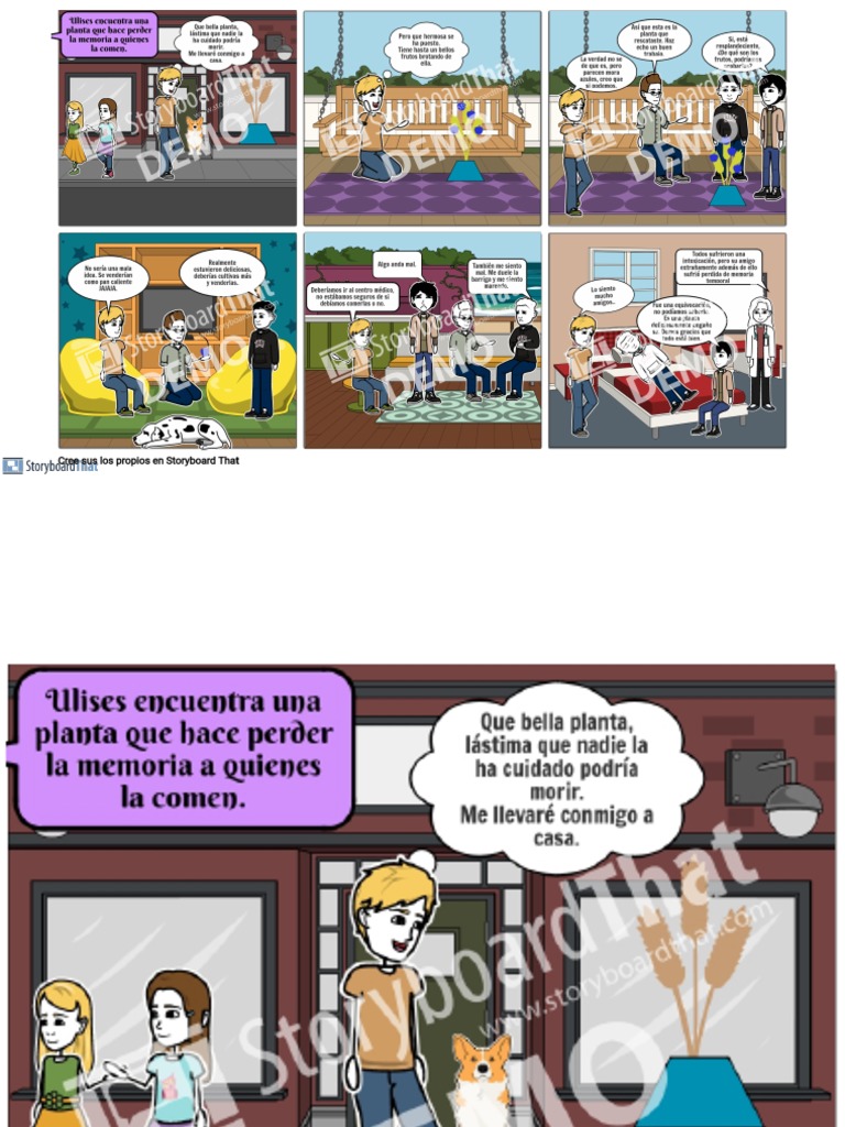 Comic Proyecto II Quimestre | PDF