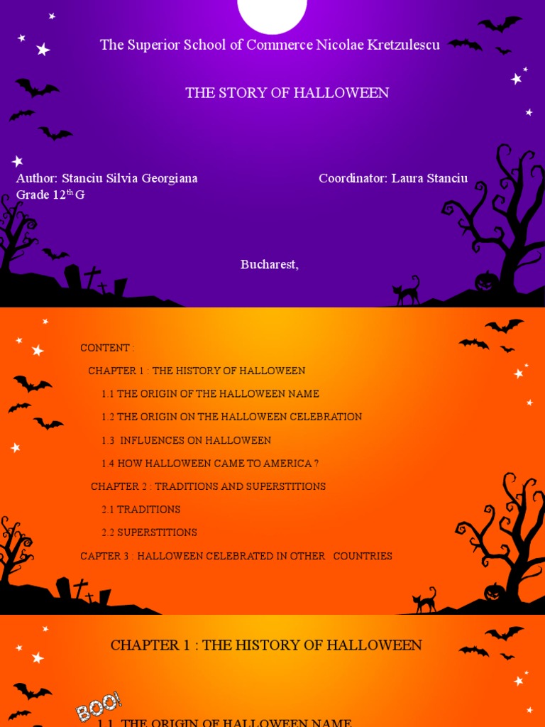 The Story of Halloween PDF Halloween Observances Honoring The Dead