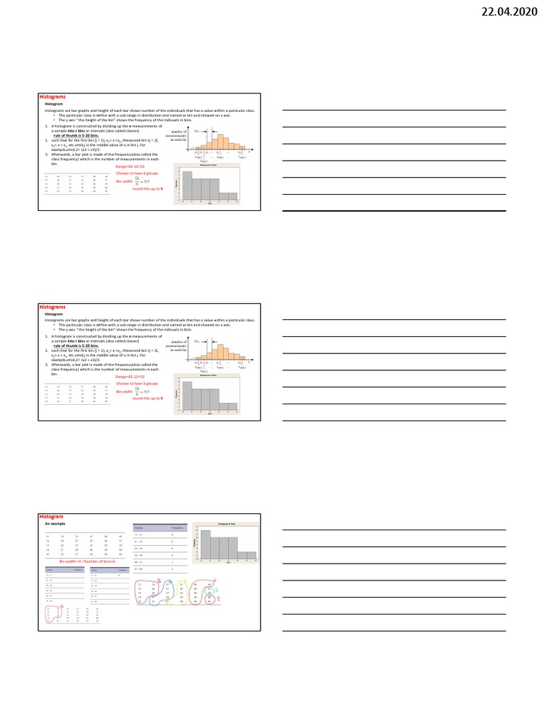 Histograms Range 6512 53 Choose To Have 6 Groups Bin Width PDF