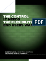 The Control The Flexibility: It Needs