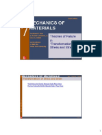 Mechanics of Materials: Theories of Failure in "Transformations of Stress and Strain"