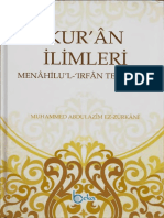 Menahilu'L-İrfân Tercümesi - Cilt 1