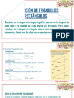 Resolución de Triángulos Rectángulos