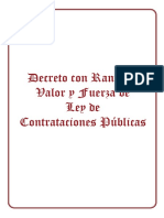 Ley de Contrataciones Públicas