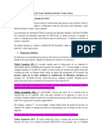 Resumen Rorschach: Clasificación de respuestas globales y detalle