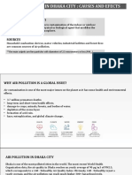 Air Pollution in Dhaka City