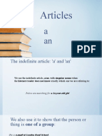 Articles Grammar Drills 125386