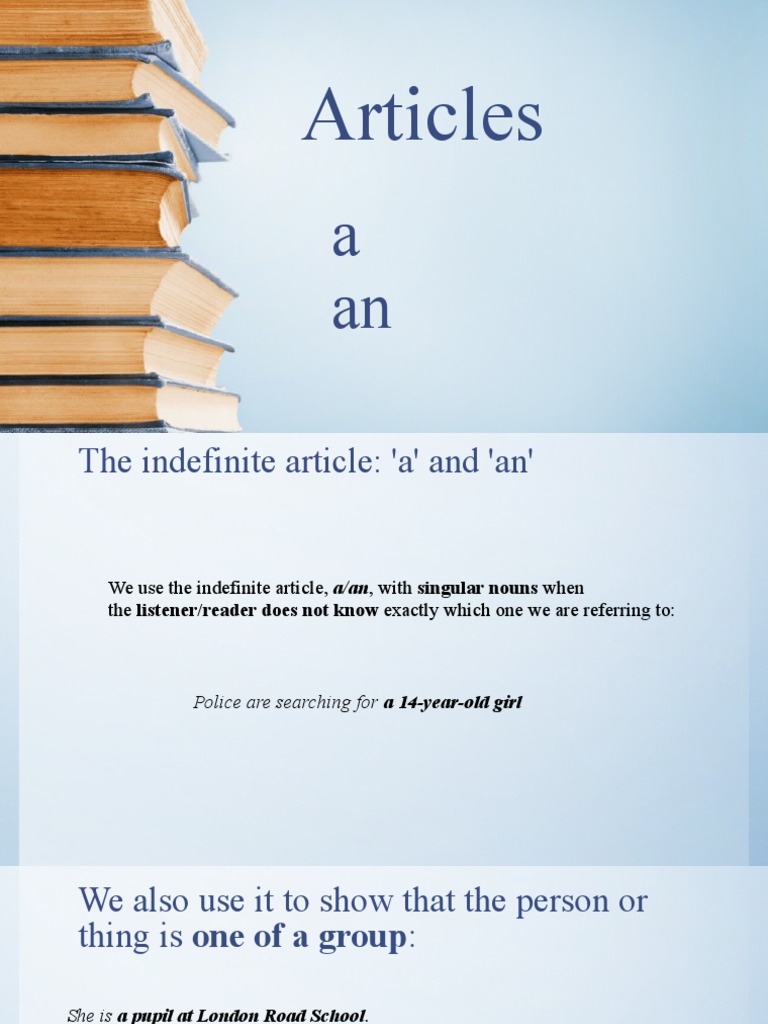 Articles Grammar Drills 125386 PDF Noun Plural