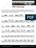 Twelve Fun Drum Fills to Play Today