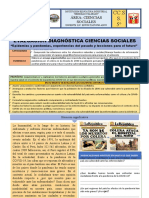 EXPERIECIA DE APRENDIZAJE PARA LA EVALUACIÓN DIAGNÓSTICA 5TO