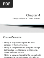 Chapter 4 Energy Analysis of Closed Systems