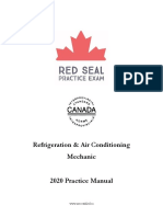Canadian Refrigeration & Air Conditioning Mechanic Practice Manual (Diagrams, Questions & Answers)