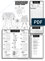 BT - BattleMech - Biped - Record Sheet