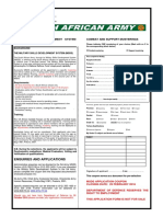 Army Application Form