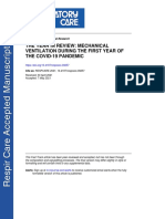 Mechanical Ventilation Review of COVID-19 Pandemic