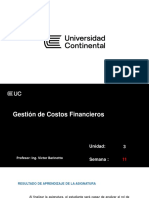 Semana 11 - Unidad 3 Gestión de Costos Financieros Presencial VBarinotto 2021-1