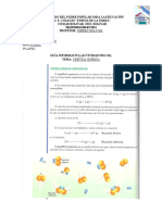 Guia Quimica 4to Año Actividad 1 3er Lapso Cinetica Quimica