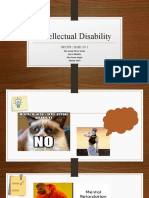 Intellectual Disability With Quiz