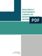 Resiliencia y Agotamiento Laboral en Docentes Del Nivel Secundario