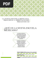 Principios de la Nueva Escuela Mexicana | PDF | Maestros | Aprendizaje