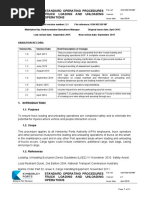 SOP Container Loading and Unloading | PDF | Forklift | Stevedore