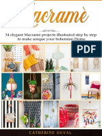 Macramè - The New Complete Macrame Book For Beginners and Advanced, 34 Easy