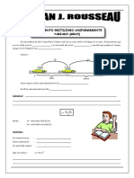 4 Movimiento Rectilíneo Uniformemente Variado MRUV