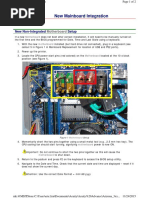 Acuity Motherboard Intergration