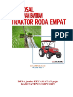 KELOMPOK TANI Wadu Jao Jambu Traktor Roda Empat