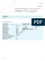 Not A Certified PCI Report: Scan Results