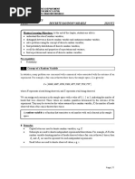 M6 2020 Discrete Random Variable Notes For SLS