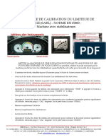 Procedure de Calibration Du SARL - EN15000 - Avec Stabilisateurs