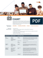 Ciam?: Extensibility - Scalability and Usability - Security - Privacy and Compliance