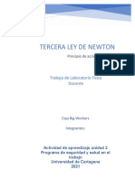 Tercera Ley de Newton