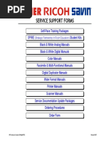 rfg005752 - 164 SERVICE SUPPORT FORMS