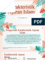 Karakteristik Ajaran Islam 