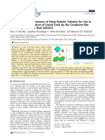 Evaluating The Performance of Deep Eutectic Solvents For Use in Extractive Denitrification of Liquid Fuels by The Conductor-Like Screening Model For Real Solvents