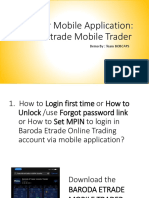 Trade Mobile Application